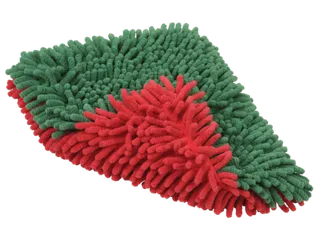 Vikan Transport microvezel washing pad 20x25cm Rood/Groen - 1