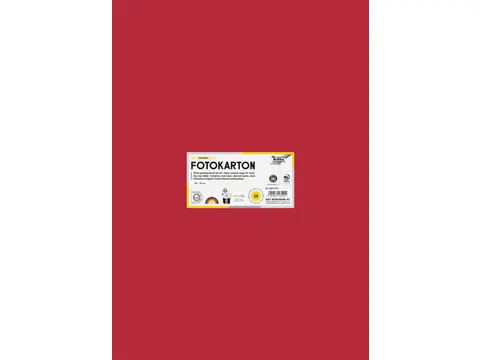Fotokarton Folia 300gr 50x70cm 20 vuurrood