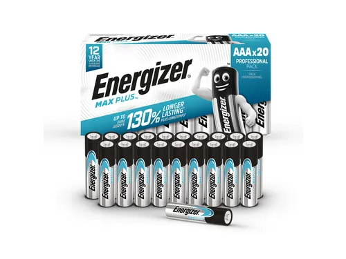 Batterij Energizer Max Plus 20x AAA alkaline