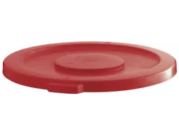 Deksel,v. afvalverzamelaar 121l,rond,Ø 560mm,PE,rood