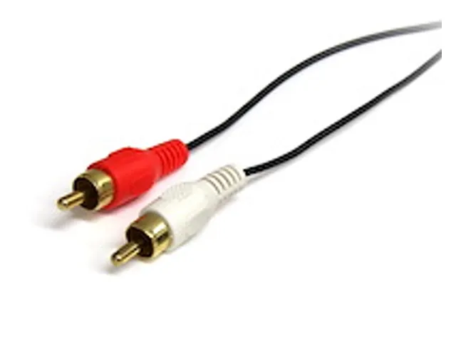 90cm Stereo Audiokabel 3,5mm naar 2x RCA M/M