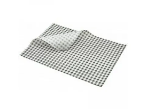 Vetvrij papier zwart geblokt 35x25cm 1000 stuks