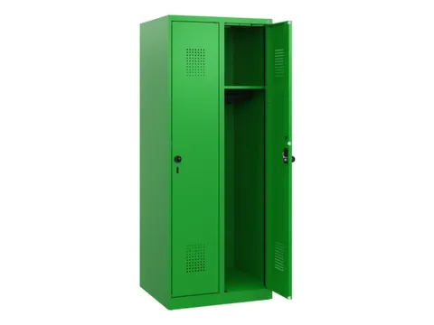 schoollocker,HxBxD 1530x600x500mm,2vak,vak B 300mm,draaigrendel