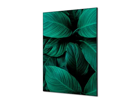 Wanddecoratie Textiel Set A1 Botanische Bladeren Groen