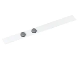 Wandlijst MAUL Standard zelfklevend 50cm incl 2 magneten wit