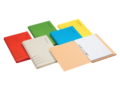 Duplexmap Secolor folio 225gr blauw