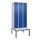 locker met bank,HxBxD 2120x900x815mm,3vak,vak B 300mm,cil.-slot
