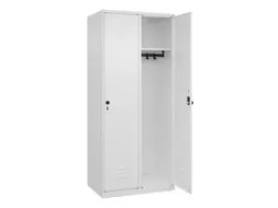 locker,HxBxD 1850x800x500mm,2vak,vak B 400mm,draaigrendel