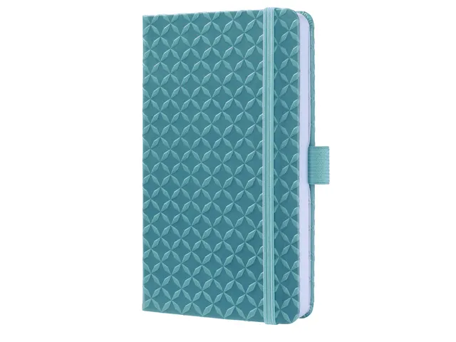 Notitieboek Jolie Flair A6 NATURAL GREEN lijn 174pag 80gr HC