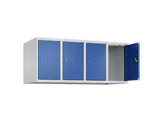 opzetkast,v. locker,4vak.,vak B 300mm,HxBxD 500x1200x500mm - 1
