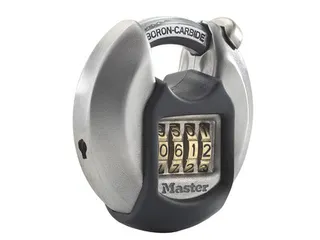 Masterlock Hangslot + Combinatieslot M40EURDNUM 70mm - 2