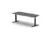 Table de conférence à hauteur réglable élec.,HxlxP 650-1310x2000x8