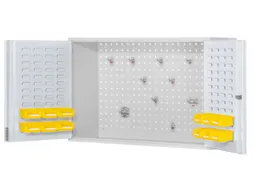 Hangkast 620x920x335mm Deuren/wanden Gesleufd Ral7035