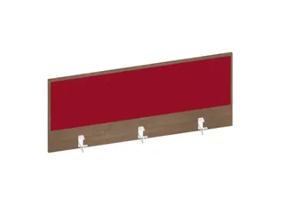 baliepaneel,v. bureau,aanbouw achter,B 1200mm,NT-cherry,BN4011-rood - 1