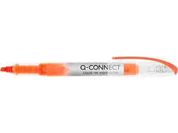 Q-connect Liquid Ink markeerstift Schuine punt Oranje