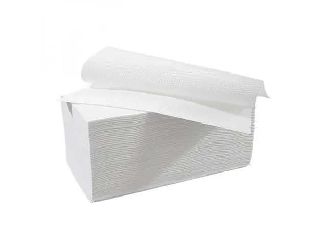 Papieren Handdoek interfold 42x22cm cellulose 3-laags