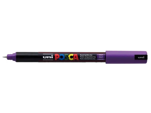 Verfstift Posca PC1MR Extra Fijne punt 0,7mm Paars