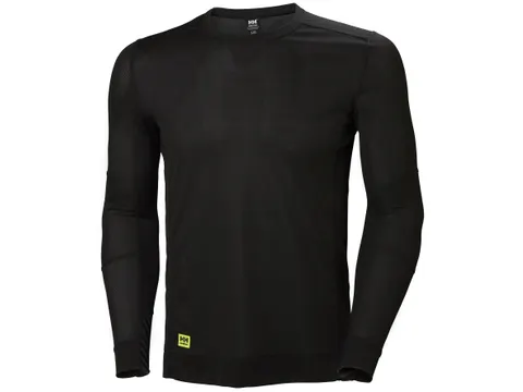T-shirt Helly Hansen 75105 Lifa Crewneck Noir Taille 3XL