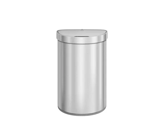 Afvalbak Deluxe Shell Sensor Bin 65 liter Mat RVS
