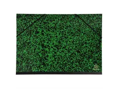 Tekenmap Annonay met elastieken 32x45cm - voor formaat A3-Groen
