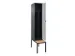 locker voor scheiding van kleding,HxBxD 2120x400x815mm,1vak