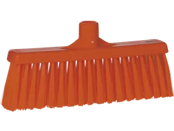 Hygiene 3166-7 veger met rechte nek medium vezels oranje 310mm
