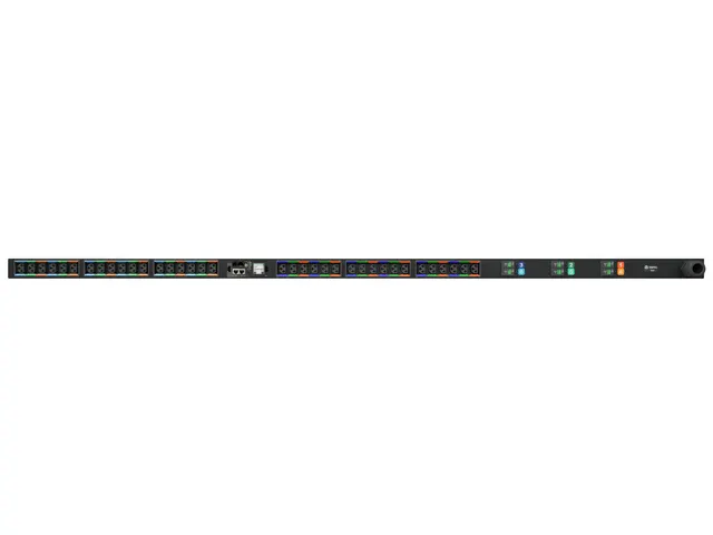 Vertiv Geist VP4G30AF, Gecontroleerd, 0U, Driefasig, Verticaal, Zwart,