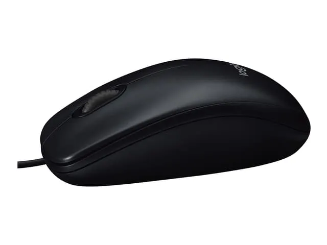 Logitech B100 muis USB-A Zwart