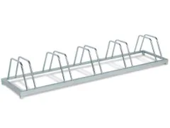 fietsenrek,L 1580mm,5instelplaatsen,gebruik beide zijden,verzinkt