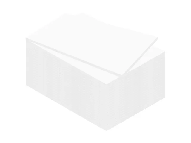 Foamboard Kangaro wit A4 5 mm dik, 20 stuks 2 zijdig mat papier