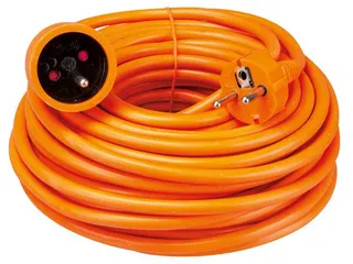 Verlengkabel 20 M Oranje Penaarde Schuko - 3