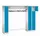 personeelsgarderobe cil.slot 1950x2250x500mm 3x5 vakken 300mm RAL5012