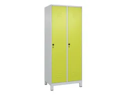 locker voor scheiding van kleding,HxBxD 1950x800x500mm,2vak