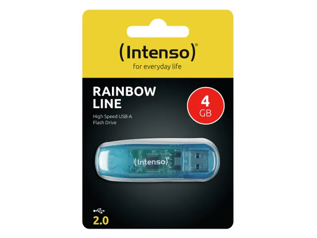 Intenso Usb Stick 2.0 4gb Blauw