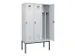 locker voor scheiding van kleding,HxBxD 2120x1200x500mm,3vak