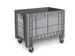 container met grote capaciteit,HxLxB 950x1200x800mm,535l,PE,grijs