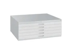 Tekeningenkast Hxbxd 420x1100x765mm 5 Laden Din A1 Ral7035