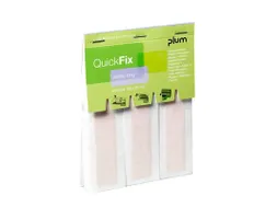 Plum QuickFix pleisterdispenser Navulling 30 elastische pleisters XL