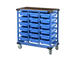 transportwagens voor houders,HxLxB 1120x1120x590mm,draagverm. 250kg