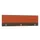 opzetpaneel bureau aanbouw achter NV bruin hickory oranje 2000mm