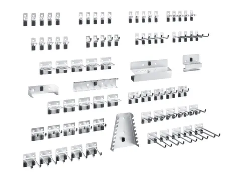 Houderassortiment,V. Perfoplaat,80-Delig