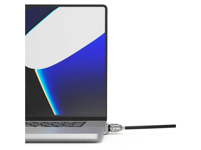 Compulocks MBPR16LDG02KL, Vergrendelbeugel, Zwart, Zilver