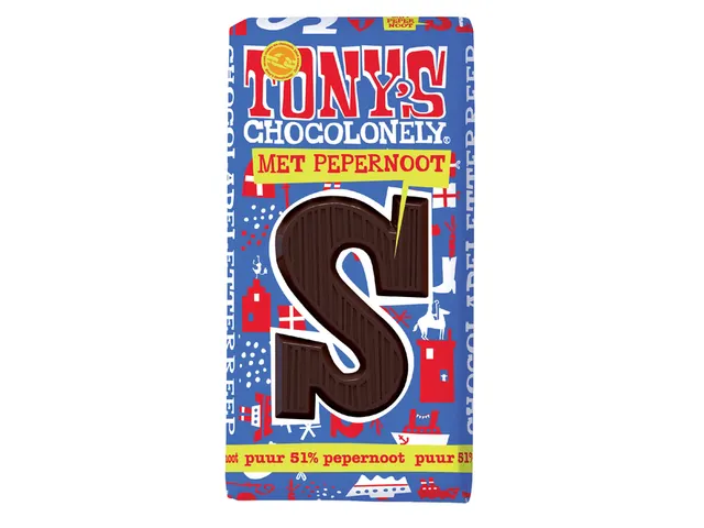 Chocolade Letter Puur Pepernoot S 180 Gram