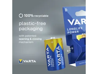 Batterij VARTA Longlife Power 2x D - 5