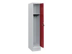 schoollocker,HxBxD 1630x300x500mm,1vak,vak B 300mm,draaigrendel,sokkel