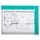 Klemplaat magnetisch PVC A4 turkois