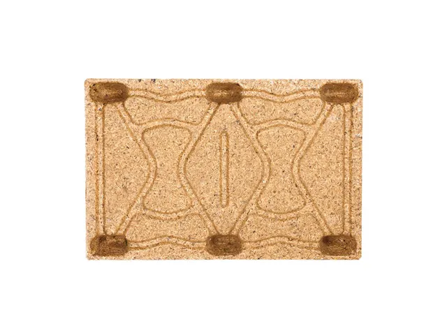 Houtvezel Pallet Inka F 86 bruin 800x1200x120mm 350kg 60 stuks