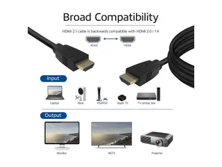 Kabel ACT HDMI 8K UHS v2.1 HDMI-A male - HDMI-A male 3 meter - 4