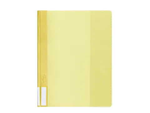 Snelhechtmap Duralux A4 3-Delig Geel