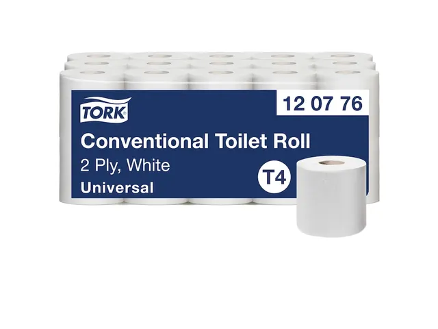 Tork 120776 Traditioneel Toiletpapier 2-laags Naturel 400 Vel T4